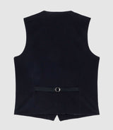 Gilet casual en velours marine XDJANGO - IZAC