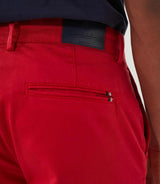 Pantalon casual satin rouge "Naccara" - IZAC