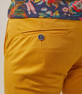 Pantalon casual moutarde "Nachelor" - IZAC