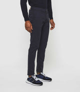 Pachelorrea" slack slim navy pants