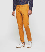 Pantalon casual slim camel "Pachelor" - IZAC