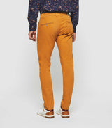 Pantalon casual slim camel "Pachelor" - IZAC