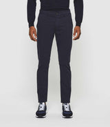 Pachelor" navy casual slim fit pants