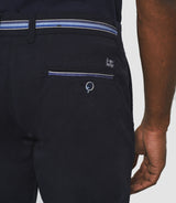 Pantalon casual slim marine "Paco" - IZAC