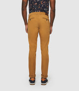 Panama" slim camel chino pants