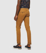 Pantalon chino slim camel "Panama"