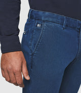 Pantalon slim bleu "Perrebi" - IZAC