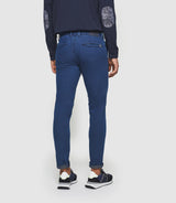 Perrebi" slim-fit blue pants