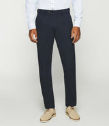 Pantalon chino slim marine PABLO - IZAC