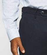 Pantalon chino slim marine PABLO - IZAC