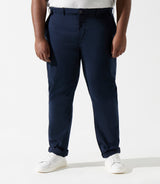 Pantalon en coton stretch marine PACHELORBT - IZAC