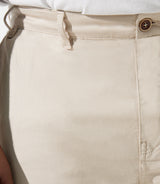 Pantalon en coton stretch beige PACHELORBT - IZAC