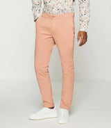 Pantalon slack slim rose PACHELOR IZAC