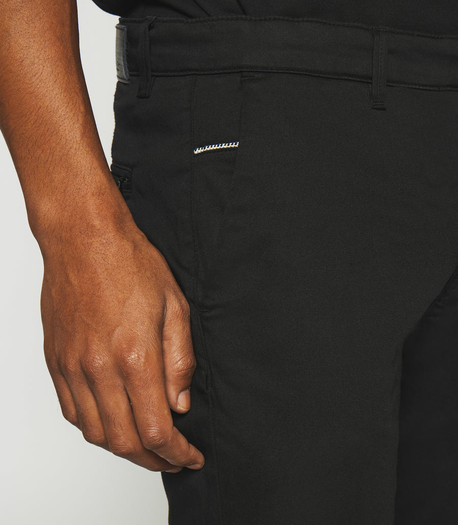 PANAMA black slim fit chino pants