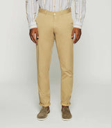 Pantalon slim à imprimé beige PEPS IZAC