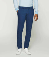 Pantalon slack bleu PERREBI - IZAC