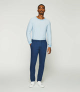 Pantalon slack bleu PERREBI IZAC