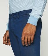 Pantalon slack bleu PERREBI - IZAC