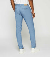 Pantalon chino stretch bleu POUVOIR - IZAC