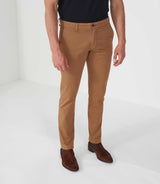 Pantalon casual chino camel "Macadamia" - IZAC