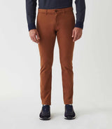 Pantalon chino rouille "Macadamia" - IZAC