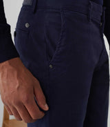 Pantalon casual imprime marine "Mistral" - IZAC