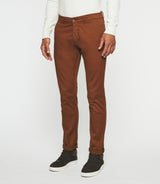 Pantalon chino slim brique VALOR IZAC