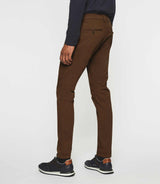 Pantalon chino slim marron VALOR - IZAC