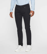 Pantalon chino slim marine VANAMA - IZAC