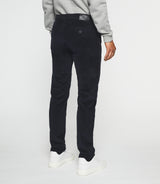 Pantalon chino effet velours marine VELOUTE IZAC