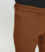 Pantalon slack urbain camel VEREBI