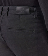 Pantalon chino armuré noir VERREBI - IZAC