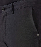 Pantalon chino armuré noir VERREBI - IZAC