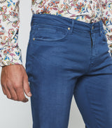 Blaue Slim-Fit-Jeans "Tenace