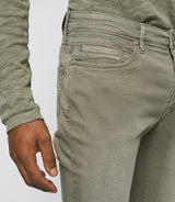 Schmale khakifarbene Jeans "Tenace