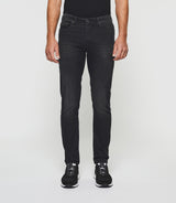 Superschmale Molton-Jeans in Schwarz TOUPIEOUT