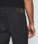 Superschmale Molton-Jeans in Schwarz TOUPIEOUT