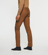 Schmale 5-Pocket-Jeans in Camel ELEGANCE