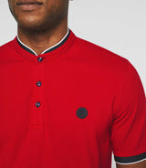 Polo manches courtes rouge "Gael"