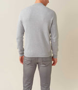 Gilet zippé style campus gris "Forbert" - IZAC