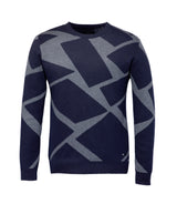 Liorys" graphic round neck sweater