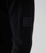 Sofian" black round neck sweater