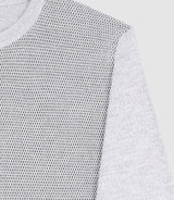 Pull en laine mérinos gris BORIS IZAC