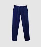 Inaout" city pants blue technical fabric