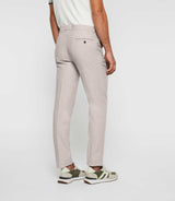 Pantalon ville en lin rose "Bcalice" - IZAC