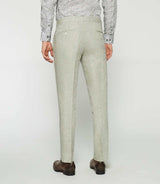 Pants in khaki linen BCELESTE