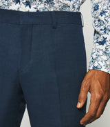 Marine linen pants