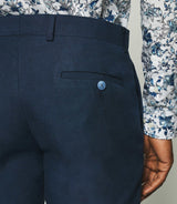 Marine linen pants