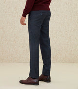 Prince of Wales blue pants "Neclatant