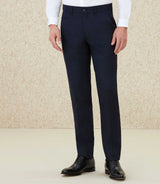 Pantalon en flanelle marine "Neloge"